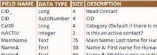 Data Dictionary, small